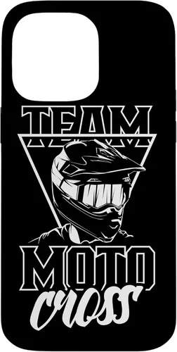 Vista 21 de Funda para iPhone 16 Team Motocross Lover Riding Rider