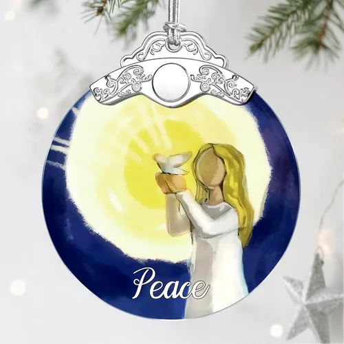 Vista 10 de Jocidea Adorno para perro, adorno colgante de American Staffordshire Terrier – vidrio, Navidad, Acción de Gracias, decoraciones de cumpleaños