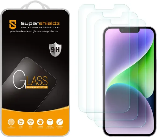 Vista 13 de Supershieldz Protector de pantalla de vidrio templado diseñado para iPhone Air (6.5 pulgadas), antiarañazos, sin burbujas