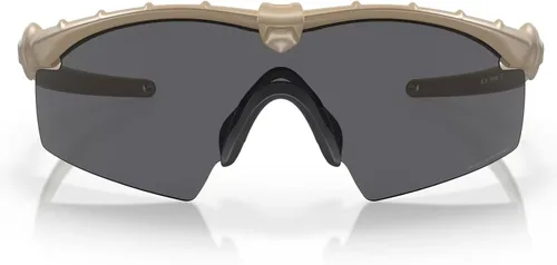 Vista 2 de Oakley OO9146 Ballistic M Frame 3.0 - Gafas de sol rectangulares para hombre Hueso oscuro/Gris