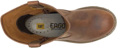 Vista 6 de CAT Botas de construcción con punta de acero Revolver para mujer