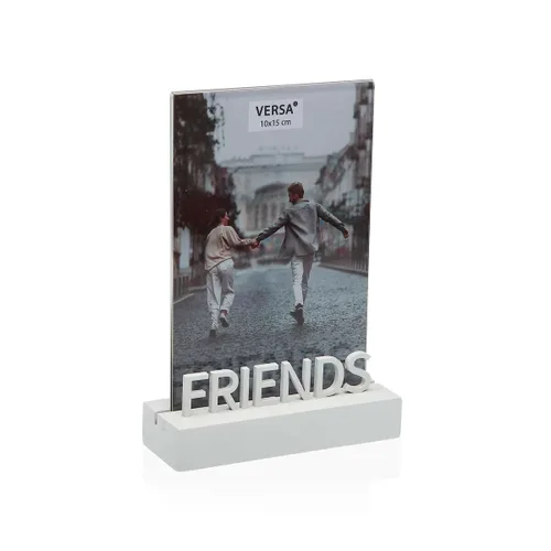 Vista 2 de Marco de Fotos Versa Friends Madera MDF 4 x 16,5 x 11,5 cm