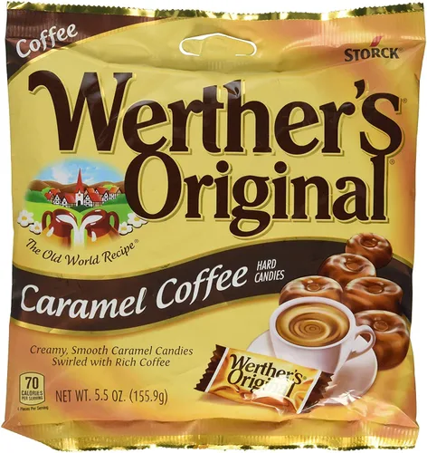 Vista 16 de Werther's Original - Golosinas duras rellenas de manzana caramelizada, 5.5 oz, paquete de 2