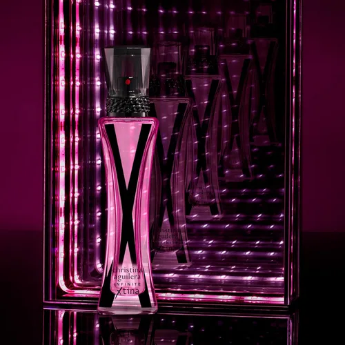 Vista 7 de Christina Aguilera INFINITE XTINA Perfume para mujer, Eau de Parfum en aerosol, 0.5 onzas líquidas