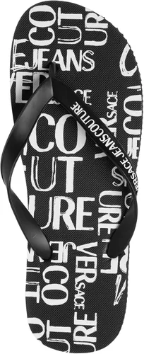 Vista 2 de Versace Jeans Couture - Chanclas para hombre, color negro