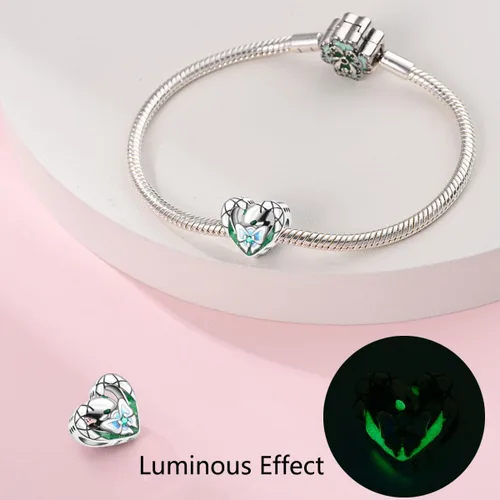 Vista 70 de LNQOBU Happy Life - Colgante para pulseras de abalorios, plata de ley 925 para mujer (con un espaciador de cuentas)