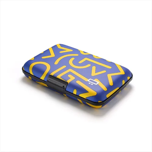 Vista 44 de ÖGON -DESIGNS- Portatarjetas de aluminio, protección RFID contra fraude y desmagnetización, billetera compacta, funda inteligente modelo STOCKHOLM V1