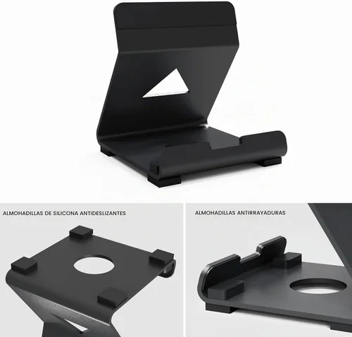Vista 4 de Levigo Soporte de escritorio para controlador de juegos, compatible con PlayStation Portal/ASUS ROG Ally/Steam Deck/Switch, accesorios para Negro