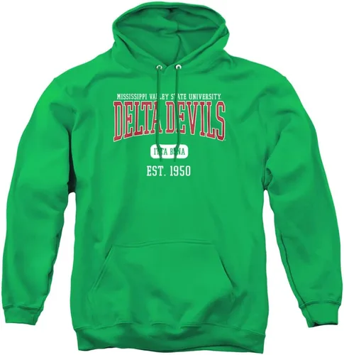 Vista 299 de LOGOVISION Colección de sudaderas con capucha unisex con diseño oficial de Collegiate Est. Date para hombres y mujeres