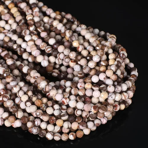 Vista 17 de 180 piezas 2mm Cuentas de piedras preciosas de turquesa africana natural facetada redonda suelta para hacer joyas