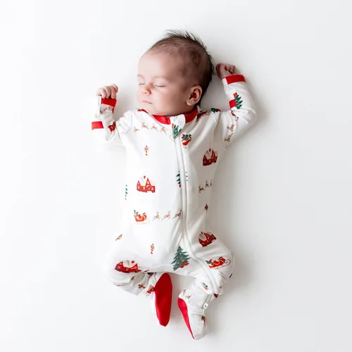 Vista 85 de KYTE BABY Pies unisex con cierre de cremallera, rayón hecho de bambú, 0-24 meses