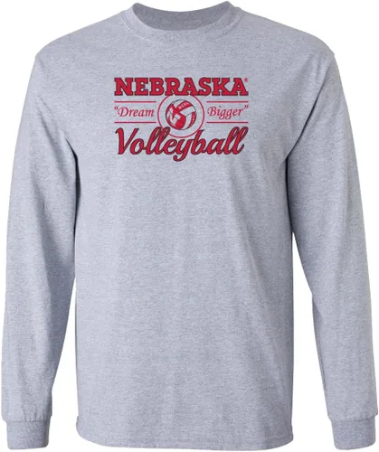 Vista 23 de CornBorn Elige tu diseño - Camisetas de manga larga de voleibol de Nebraska