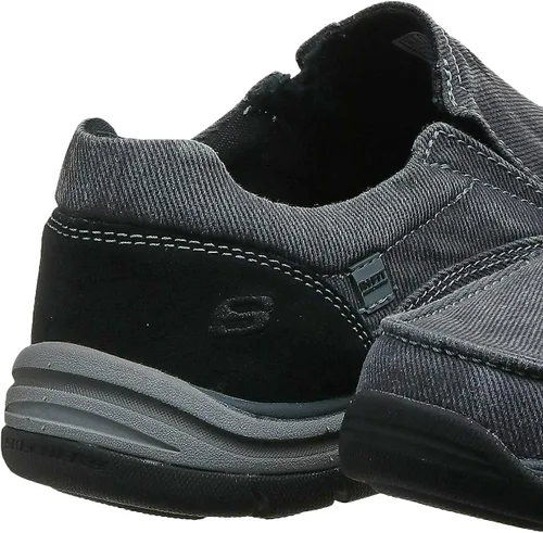 Vista 8 de Skechers Avillo Mocasín para hombre de ajuste relajado