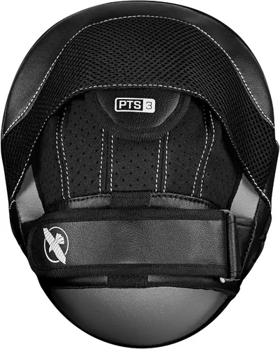 Vista 2 de Hayabusa PTS 3 Focus Mitts Par - Negro, Micro