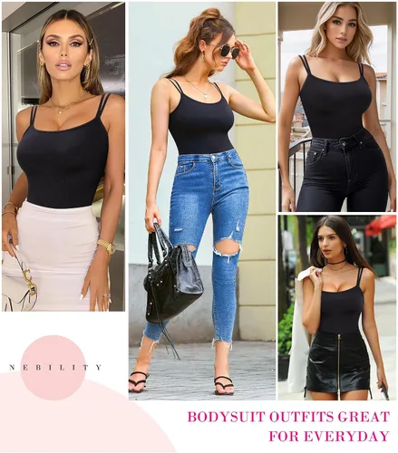 Vista 5 de Nebility Faja moldeadora sin costuras para mujer, con control de abdomen, camiseta sin mangas, corsé para entrenamiento de cintura