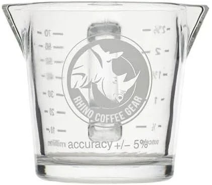 Vista 2 de Rhino Coffee Gear - Vaso de chupito de doble boquilla