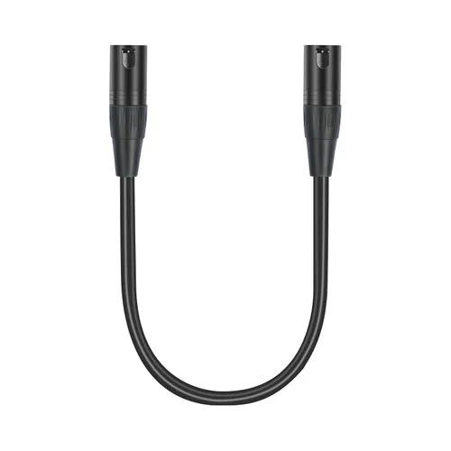 Vista 8 de Paquete de 2 cables XLR macho a macho de 5 pines, DMX 512 5 PIN XLR Lightspeed Controller Cable de 2 pies, negro