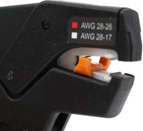 Vista 4 de Paladin Tools PA1115P MINI-STRIPAX PLUS - Pelacables y cortador automático Aislamientos de PVC y teflón 28-17 AWG Herramienta pelacables