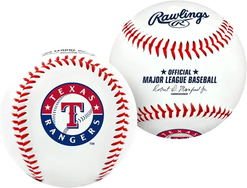 Vista 29 de Rawlings Béisbol oficial de la MLB 2026 con logo del equipo Todos los 30 equipos de la MLB disponibles
