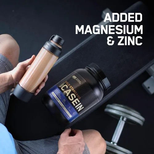 Vista 7 de Optimum Nutrition Caseína en polvo, mantequilla de maní y chocolate, 4 libras