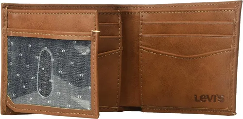 Vista 4 de Levi's Men's RFID Traveler Wallet