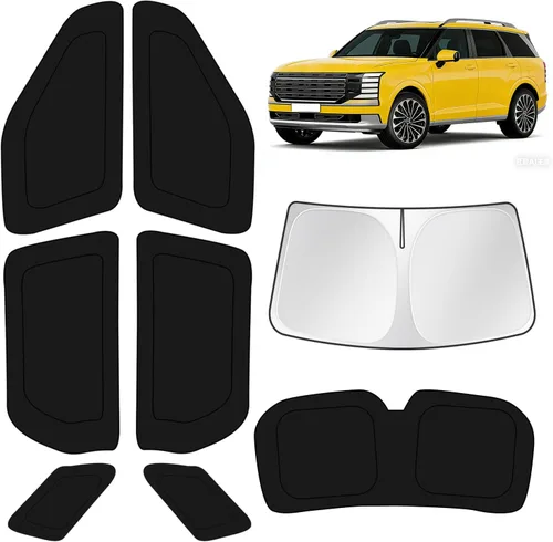 Vista 85 de KUST - Parasol plegable para parabrisas para BMW X1 E84, accesorios 2011 2012 2013 2014 2015, protector de visera de sol ajustable que bloquea