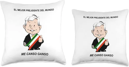 Vista 3 de AMLO el mejor presidente del mundo - Almohada