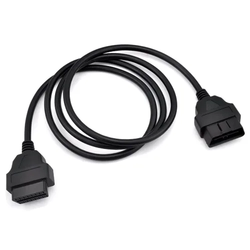 Vista 5 de iKKEGOL Cable de extensión de diagnóstico de 5 pies, 150cm, 4.9 ft, OBD-II, OBD2, 16 pines, adaptador de cable de diagnóstico (paquete de 2)