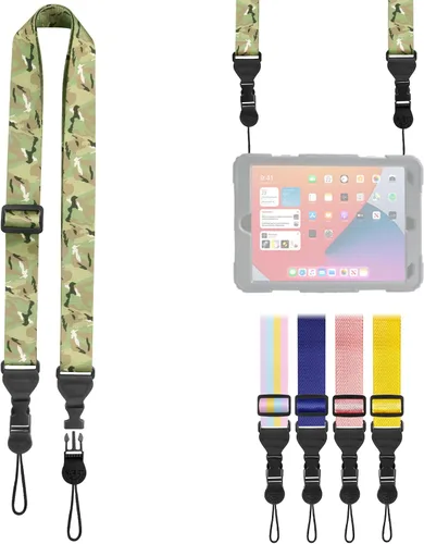 Vista 38 de FIEIL Correa de hombro ajustable, correa de nailon para cámara, cómoda correa para el cuello para iPad, tableta de teléfono celular, cámara, laptop