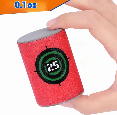 Vista 3 de POKONBOY Objetivo de bala suave, objetivo de dardos de bala EVA compatible con pistolas Nerf Blasters