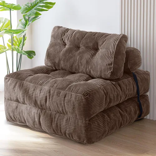 Vista 15 de MAXYOYO Folding Sofa Bed, Convertible Chair Bed with Pillow