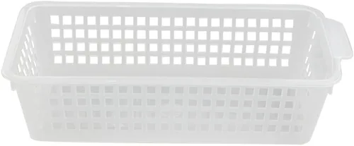 Vista 7 de Cestas pequeñas de plástico transparente para guardar lápices, paquete de 6
