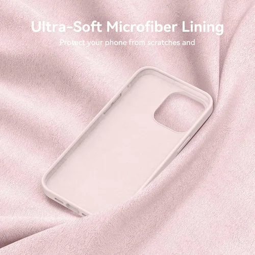 Vista 6 de BENTOBEN Funda para iPhone 14 Pro Max, silicona suave, goma de gel, forro de microfibra, parte trasera dura, a prueba de golpes, funda protectora