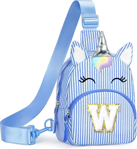 Vista 46 de YOOLIFE Regalos de cumpleaños para niñas y niños, bolsa de unicornio, Azul