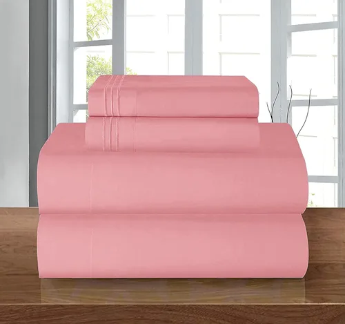 Vista 61 de Elegant Comfort - Juego de sábanas de microfibra de 1500 hilos de calidad hotelera prémium de 4 piezas - Resistente a arrugas, sábana bajera