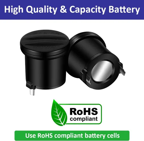 Vista 2 de Paquete de 12 baterías para cercas para perros compatibles con collares eléctricos R21, R22, R51