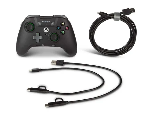 Vista 6 de PowerA Moga XP5-X Plus Bluetooth Controller for Mobile And Cloud Gaming On Android And PC Gamepad Phone Clip Gaming Controller Renewed