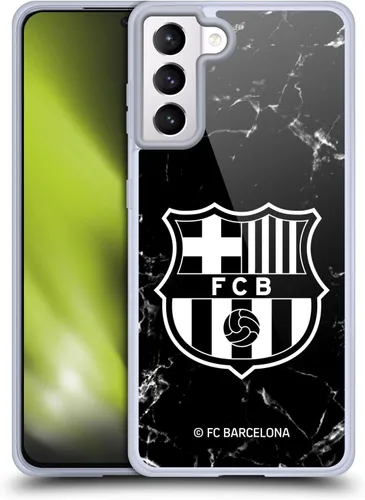 Vista 50 de Head Case Designs Funda de gel con licencia oficial del FC Barcelona Barca Crest Patterns [protección de grado militar] compatible con Google Pixel 3