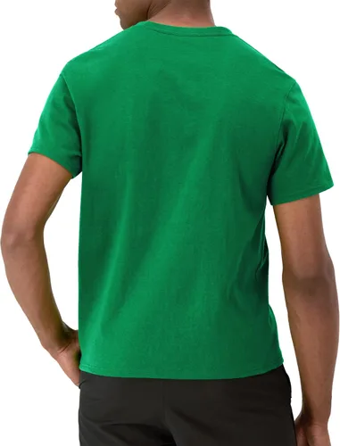Vista 2 de Champion Men's Classic Short Sleeve T-Shirt, Standard Fit, Midweight 100% Cotton, Available in Regular and Big & Tall