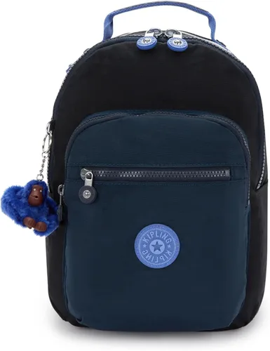 Vista 142 de Mochila Kipling Seoul extra grande para laptop de 17", Grande True Blue Tonal 2