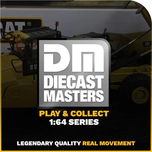 Vista 8 de Diecast Masters 1:64 Cat 745 Camión articulado, 6.75 x 2.75 x 2.5 in, Metal y plástico, amarillo