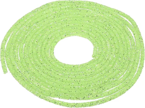 Vista 96 de MECCANIXITY Cuerda de lentejuelas con purpurina de 2.5 yardas, 6mm, 0.24 pulgadas, cuerda de tubo de lentejuelas con diamantes de imitación