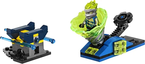 Vista 2 de LEGO NINJAGO Spinjitzu Slam Jay 70682 Kit de construcción (72 piezas)