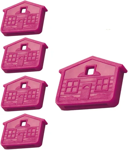 Vista 10 de Lucky Line Casas en forma de llaves para KW1 y SC1 Key Ways, verde, 5/PK (162405)