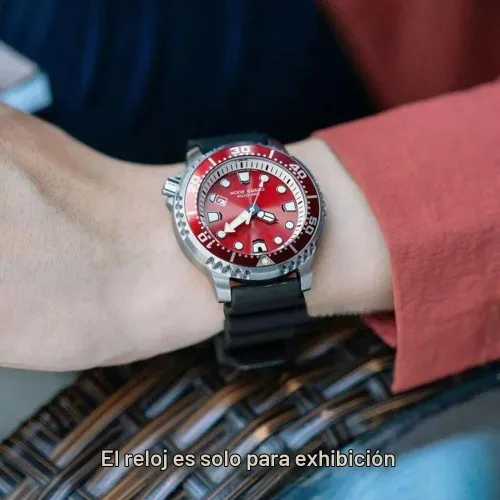 Vista 6 de Correa de silicona suave de 0.787 in compatible con Citizen Hyper Aqualand Duplex Promaster para hombre, correa de reloj de buceo impermeable