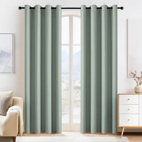 Vista 89 de PONY DANCE Cortinas para Autocaravana de 24 pulgadas de Largo, Cortinas Cortas para Baño y Cocina, Mini Cortinas de Privacidad para Camper
