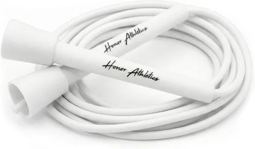 Vista 9 de HONOR ATHLETICS Speed Rope, Skipping Rope - Best for Double Under, Boxing, MMA, Cardio Fitness Training Condition - Jump Rope Negro