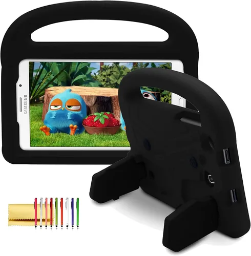 Vista 13 de Funda para niños para Samsung Galaxy Tab A 8.0" (2019) SM-T290/SM-T295, Techcircle Kids Safe a prueba de golpes, EVA resistente funda protectora
