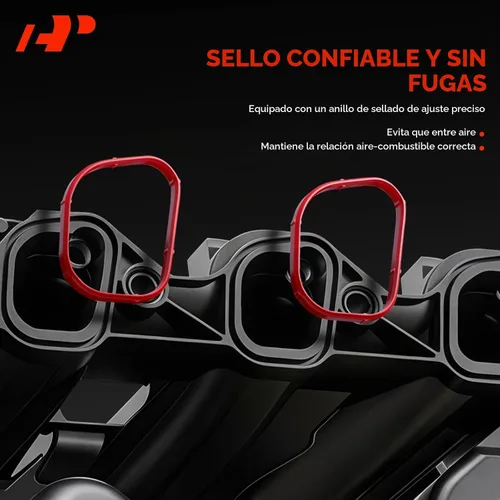 Vista 6 de A-Premium Colector de admisión superior SOHC 8Cyl 4.6L compatible con Ford Para F-150 2007-2008, E-150 2007-2008, E-250 2007-2008, Lobo 2007-2008