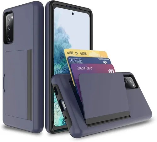 Vista 8 de Funda protectora híbrida de silicona para Samsung Galaxy s20 FE - Negro